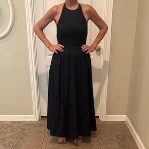 Reformation Black Maxi Dress